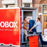 Mobox opslagbox inruimen